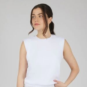 Yogalicious White Pasadena Tank for Women